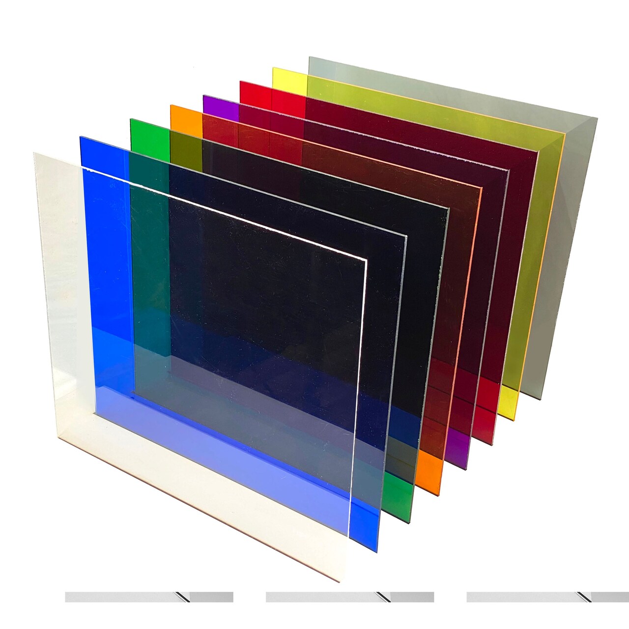 Cast Acrylic in a Variety of Solid Opaque Colors, 2.6mm (1/8th Inch), CO2 Laser & Glowforge Performance Series Ready, Craft Closet Brand, 12x12, 12x19, 12x6,